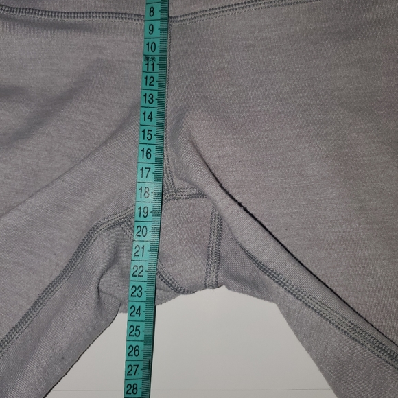 Lululemon Wunder Under Crop Size 4 Heathered Medium Grey W6B97S Yoga Leggings - Picture 7 of 9